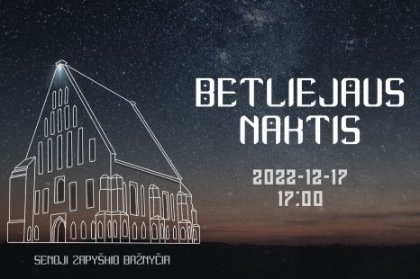 Kalėdinių giesmių koncertas „Betliejaus naktis“