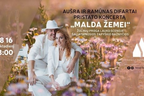 Aušros ir Ramūno Difartų lauko scenos koncertas „Malda žemei“