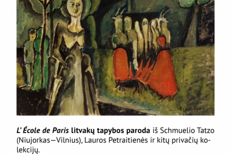 MICHEL KIKOÏNE (1892—1968) ir PINCHUS KRÉMÈGNE (1890—1981) tapybos darbų paroda