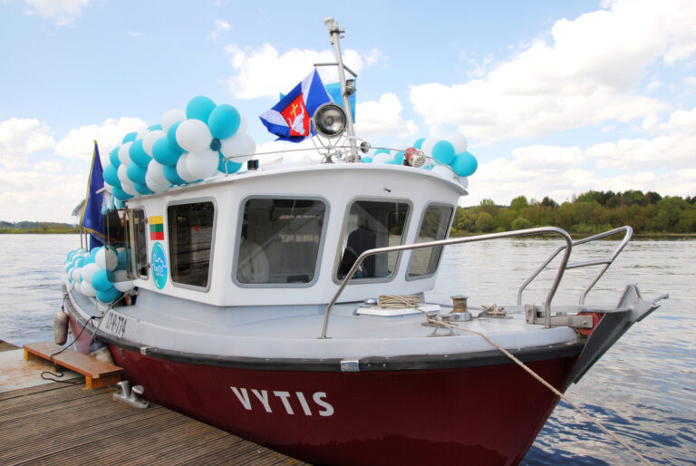 2017 metų naujiena! Laivas „Vytis“ sujungs abu Nemuno krantus