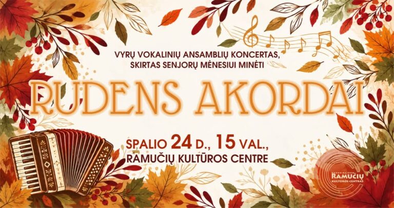 KONCERTAS „Rudens akordai“