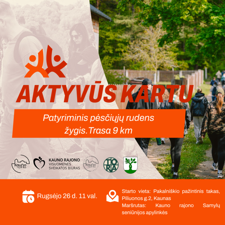 Pojūčių ir gamtos rudens žygis 