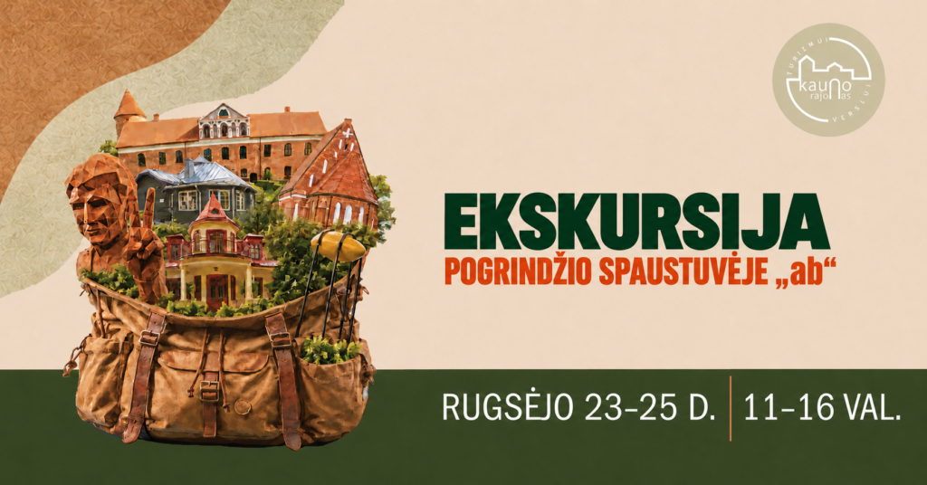 Ekskursija pogrindžio spaustuvėje „ab“ plakatas