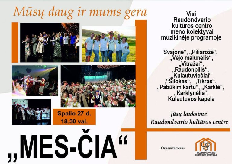 Koncertas „MES-ČIA“